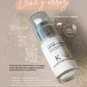 Crema Facial de Leche