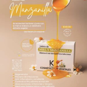 Jabón de Miel y Manzanilla