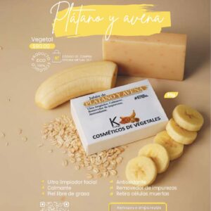 Jabón de Plátano y Avena